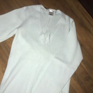 Old navy Vneck baby blue sweater